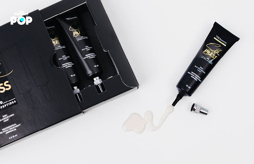 ผลิตภัณฑ์ TRESemmé Silk Press สำหรับผมตรงเรียบลื่นและอยู่ทรงนาน 7 วัน 5