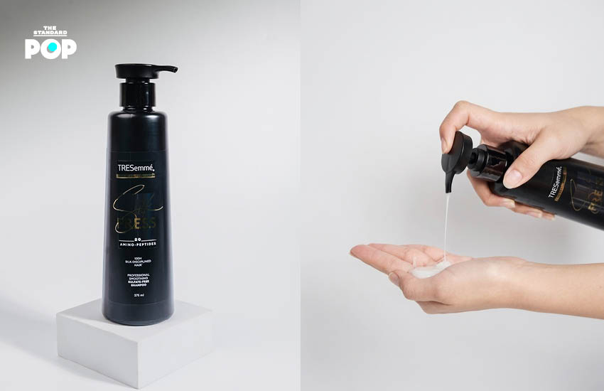 ผลิตภัณฑ์ TRESemmé Silk Press สำหรับผมตรงเรียบลื่นและอยู่ทรงนาน 7 วัน 6