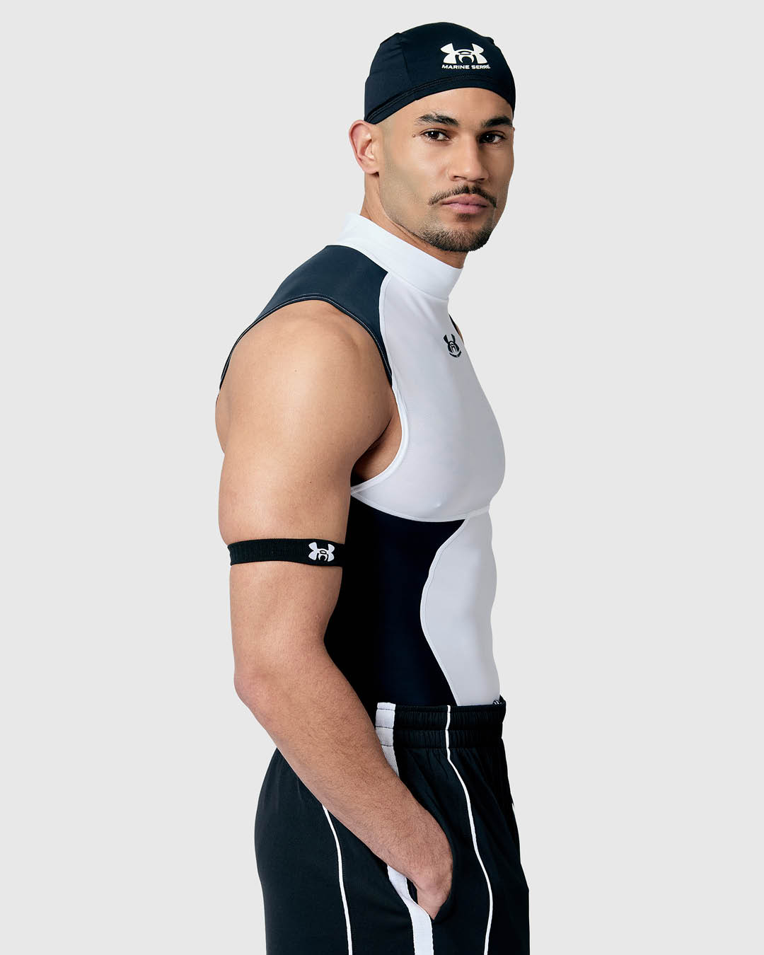 ภาพแคปซูลคอลเล็กชัน Under Armour x Marine Serre ที่ผสมผสานสปอร์ตแวร์และแฟชั่น 1