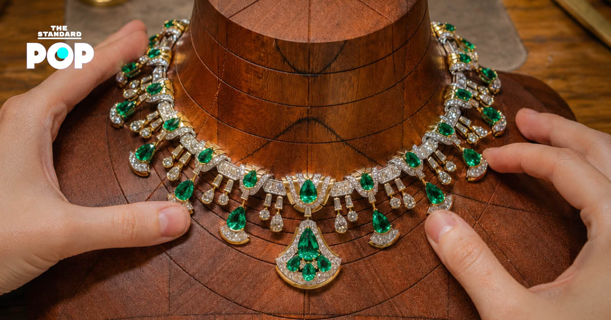 เครื่องประดับไฮจิวเวลรีจากคอลเล็กชัน Fascinating Egypt ของ Van Cleef & Arpels ที่ได้รับแรงบันดาลใจจากอารยธรรมอียิปต์