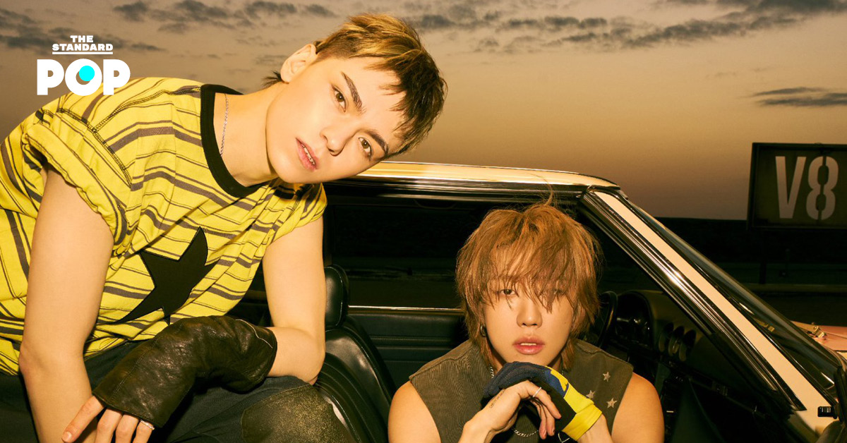 ภาพ Vernon และ The8 สองสมาชิกวง SEVENTEEN