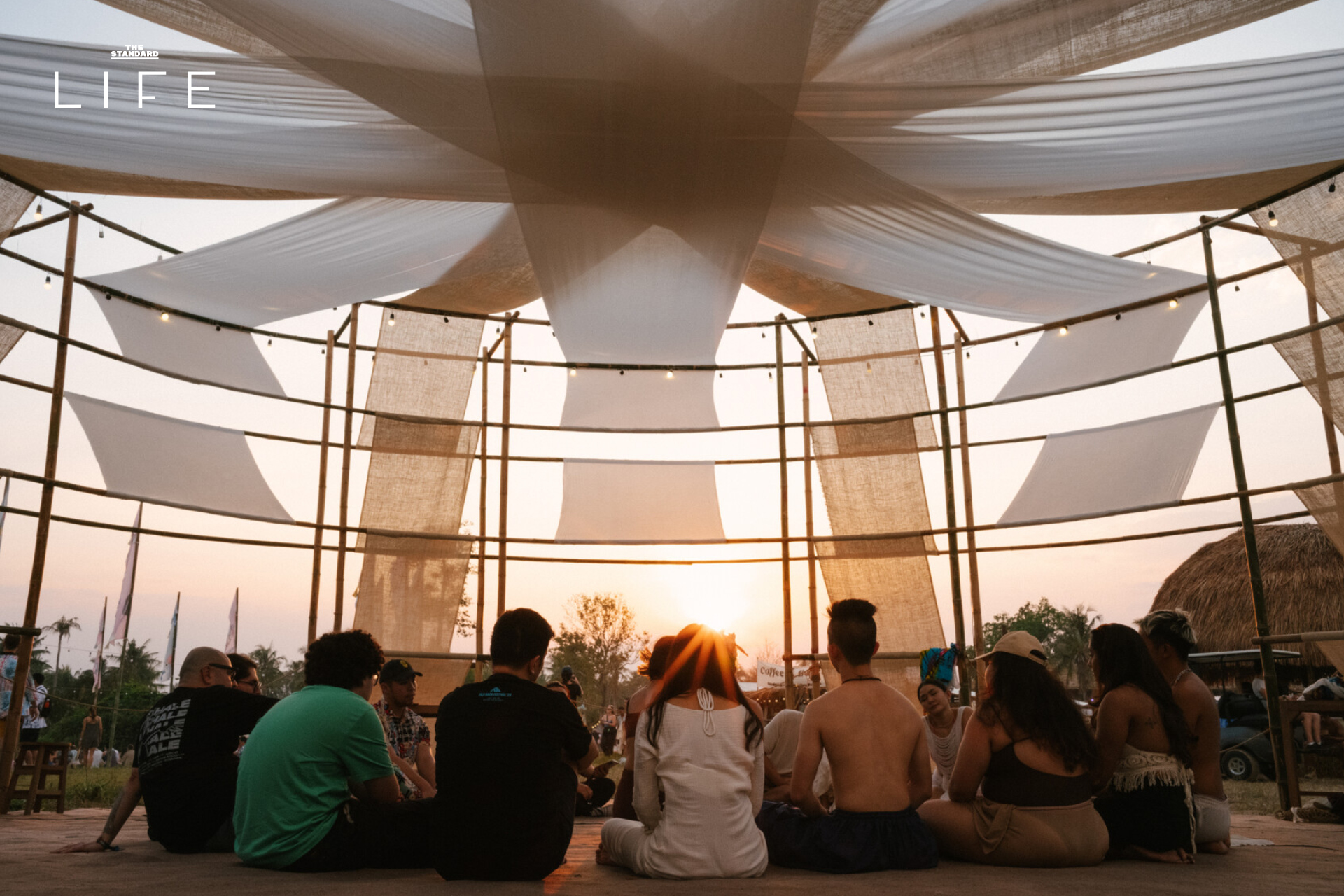 ภาพโปรโมตงาน Wonderfruit ๑๑ แสดงแนวคิด ‘The Field Village’ 1