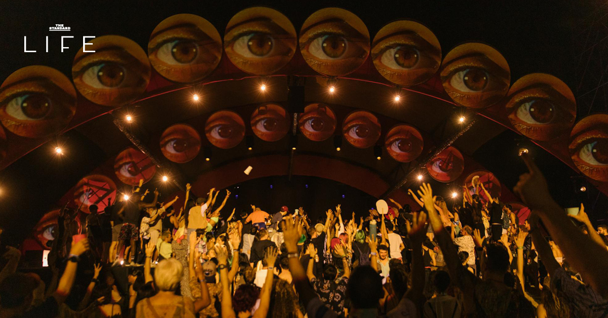 ภาพโปรโมตงาน Wonderfruit ๑๑ แสดงแนวคิด ‘The Field Village’