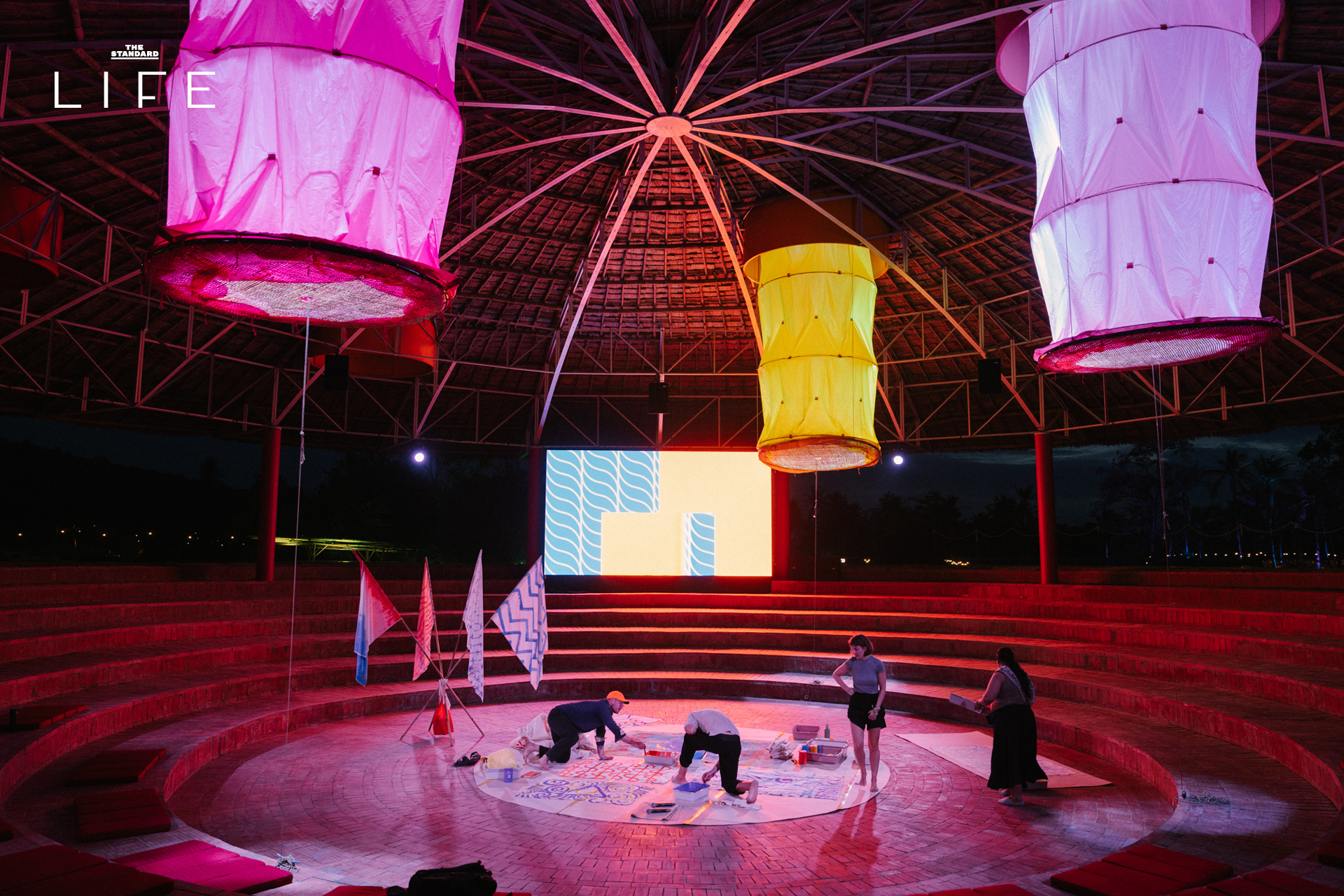 ภาพโปรโมตงาน Wonderfruit ๑๑ แสดงแนวคิด ‘The Field Village’ 2