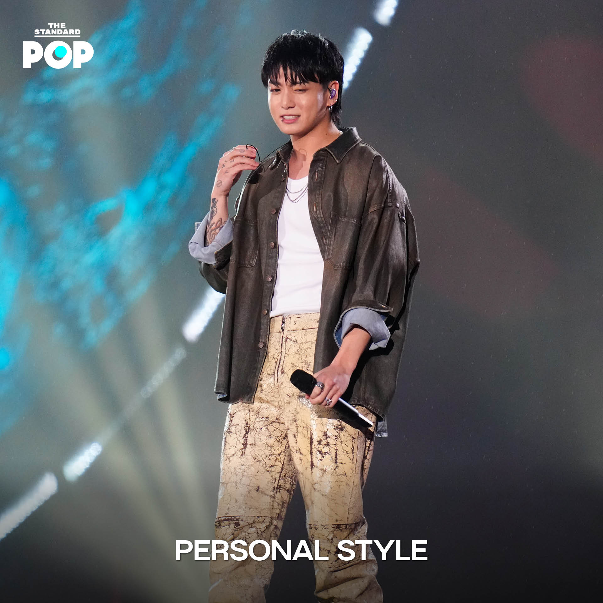 ภาพ Jung Kook สมาชิกวง BTS ในลุคแฟชั่นที่โดดเด่น 6