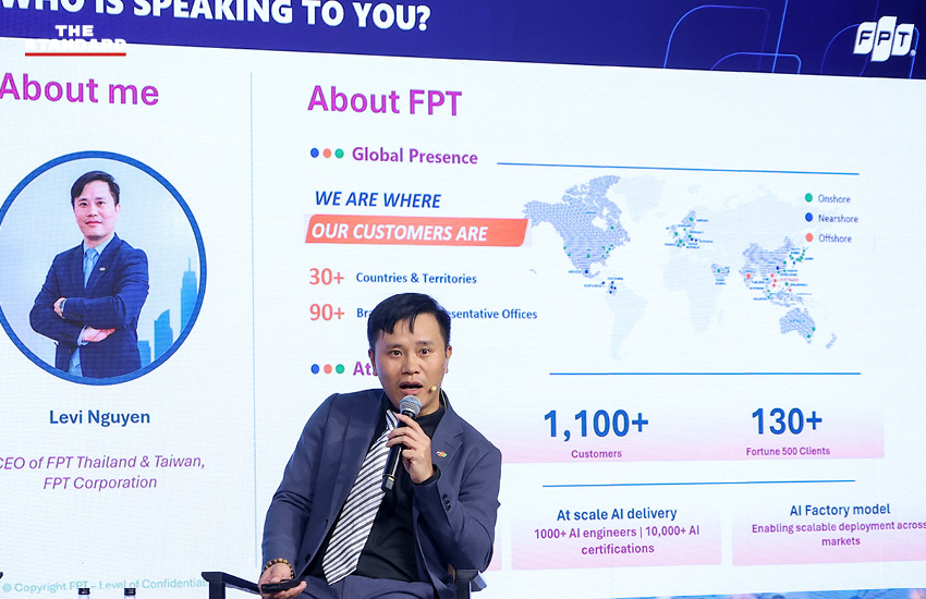 ภาพบรรยากาศการประชุม Nikkei Asia Forum APAC ที่พูดคุยเรื่อง AI และหุ่นยนต์ 4
