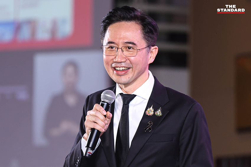 นายอนุทิน ชาญวีรกูล กล่าวเปิดงาน ‘Thailand² ยกกำลังประเทศไทย ยกระดับทุนมนุษย์’ พร้อมรัฐมนตรี 5 กระทรวง 4