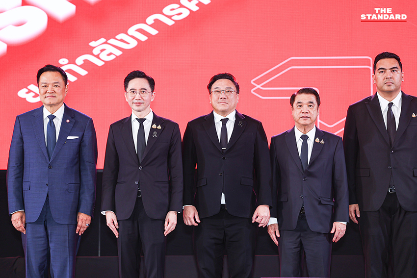 นายอนุทิน ชาญวีรกูล กล่าวเปิดงาน ‘Thailand² ยกกำลังประเทศไทย ยกระดับทุนมนุษย์’ พร้อมรัฐมนตรี 5 กระทรวง 6
