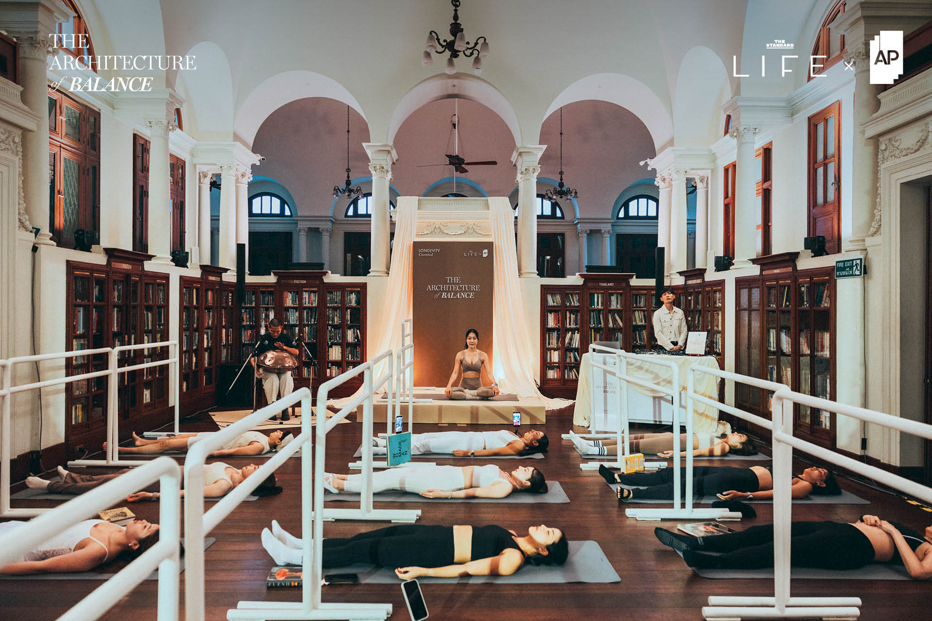 ภาพบรรยากาศภายในงาน The Architecture of Balance ณ Neilson Hays Library ที่นำเสนอการคืนสมดุลกายใจ 26
