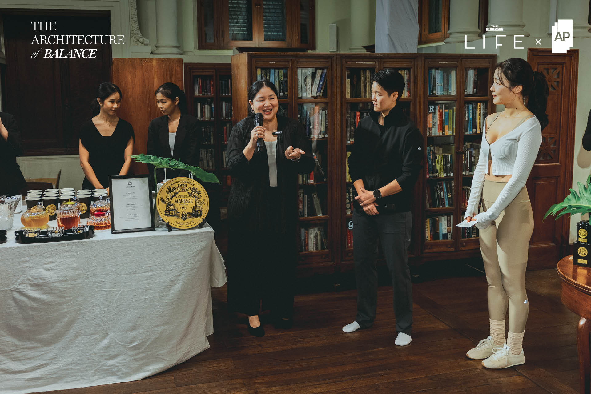 ภาพบรรยากาศภายในงาน The Architecture of Balance ณ Neilson Hays Library ที่นำเสนอการคืนสมดุลกายใจ 27