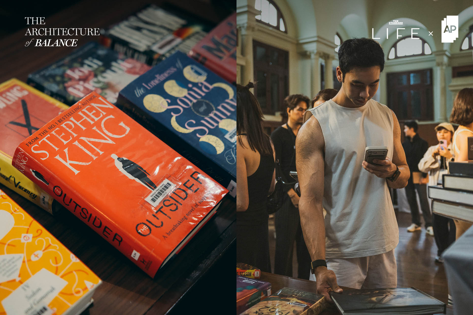 ภาพบรรยากาศภายในงาน The Architecture of Balance ณ Neilson Hays Library ที่นำเสนอการคืนสมดุลกายใจ 3