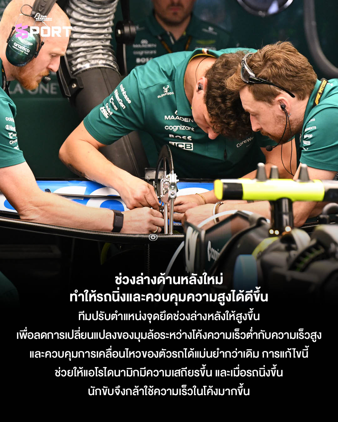 เฟอร์นันโด อลอนโซ่ ขับรถแข่งแอสตัน มาร์ติน AMR26 5