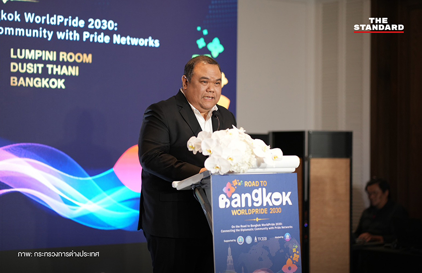 ผู้แทนกระทรวงการต่างประเทศ คณะทูต และเครือข่ายไพรด์ ร่วมกิจกรรมผลักดัน Bangkok WorldPride 2030 3