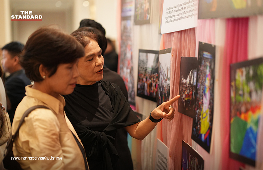 ผู้แทนกระทรวงการต่างประเทศ คณะทูต และเครือข่ายไพรด์ ร่วมกิจกรรมผลักดัน Bangkok WorldPride 2030 7