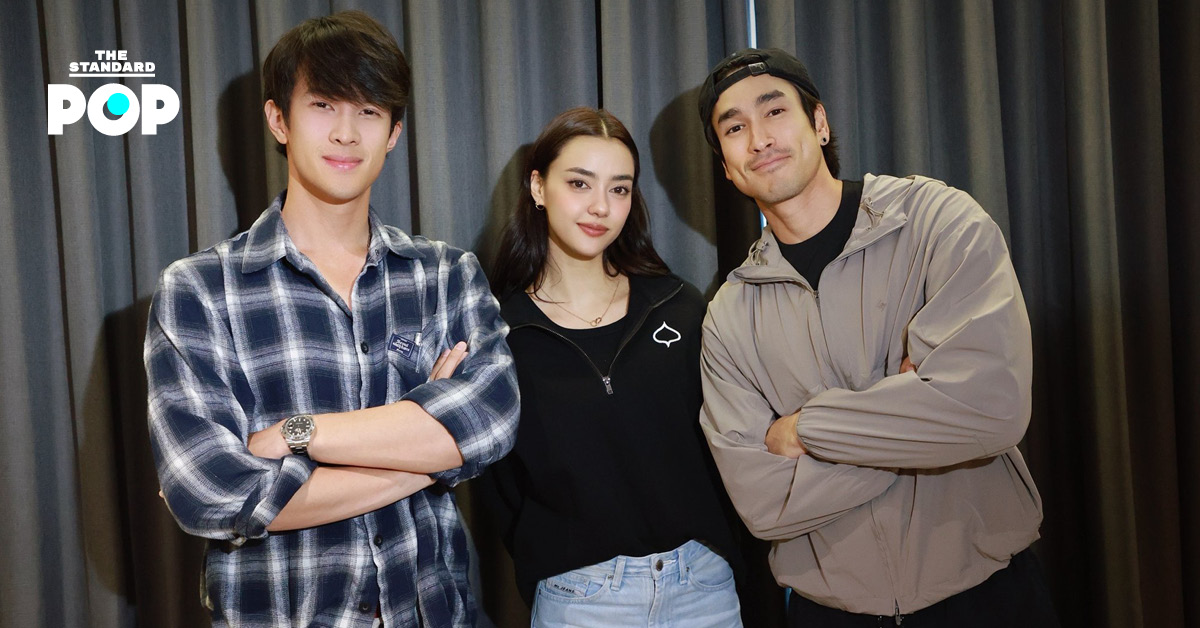 ภาพโปรโมตละคร ‘สองหัวใจ Brothers’ แสดงโดย ณเดชน์ คูกิมิยะ, เจมส์ มาร์ และ อแมนด้า ออบดัม