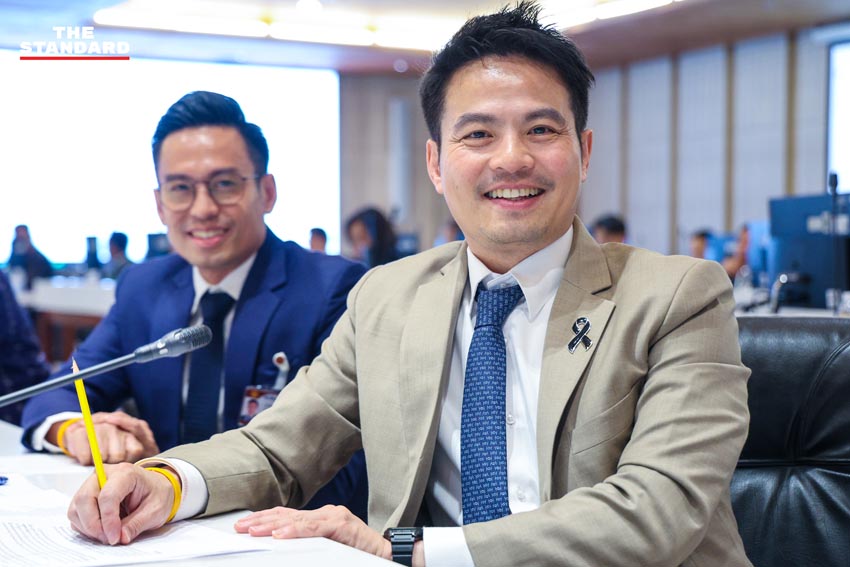 ภาพการประชุมคณะกรรมาธิการพิจารณางบประมาณรายจ่ายประจำปีงบประมาณ 2570 5