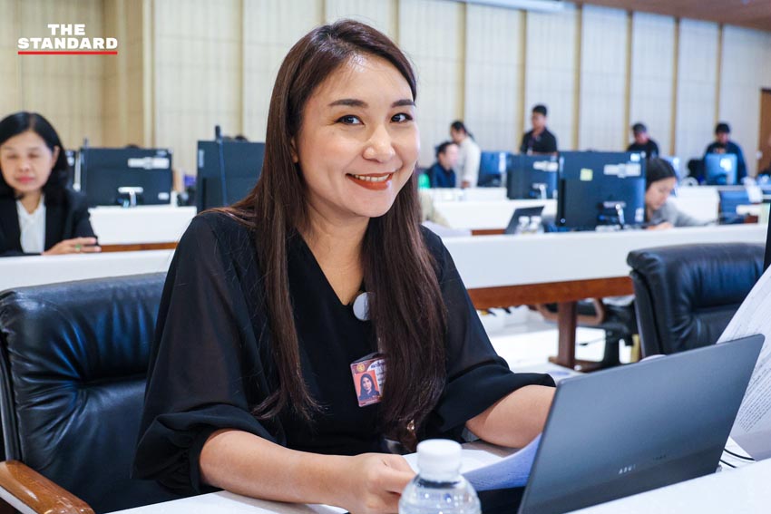 ภาพการประชุมคณะกรรมาธิการพิจารณางบประมาณรายจ่ายประจำปีงบประมาณ 2570 7