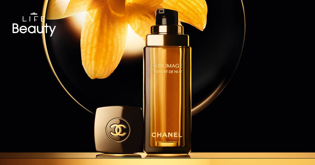 ขวดเซรั่ม SUBLIMAGE L’Extrait de Nuit จาก CHANEL