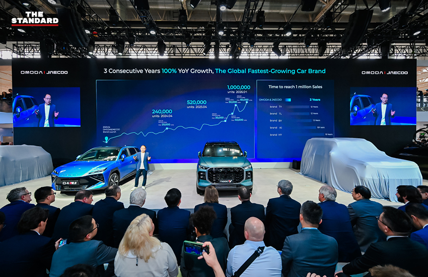 ภาพรถยนต์ไฟฟ้า (EV) รุ่นใหม่จากงาน Auto China 2026 ที่แสดงเทคโนโลยี AI และพลังงานใหม่ 1