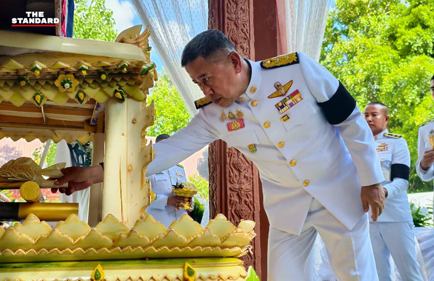 ภาพพิธีพระราชทานเพลิงศพ อาสาสมัครทหารพราน วิมล ตาบทอง โดยมีรัฐมนตรีว่าการกระทรวงกลาโหมเป็นประธาน 1