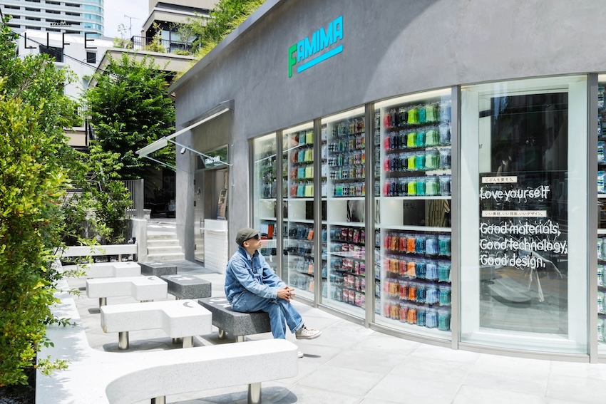 ภาพด้านหน้าแฟล็กชิปสโตร์ FAMIMA PARK แห่งใหม่ในโตเกียว 2
