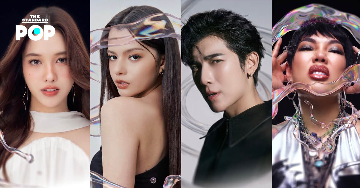 ภาพฟรีน เบ็คกี้ มิว และดา เอ็นโดรฟิน กรรมการรายการ DUO ONE