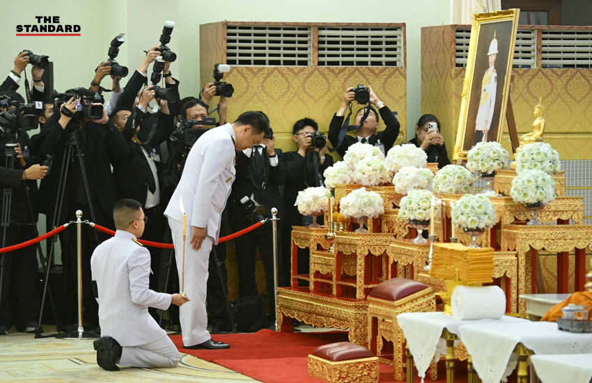 นายกรัฐมนตรีเป็นประธานพิธีบำเพ็ญกุศลปัญญาสมวาร ถวายพระราชกุศลแด่เจ้าฟ้าพัชรกิติยาภาฯ 1