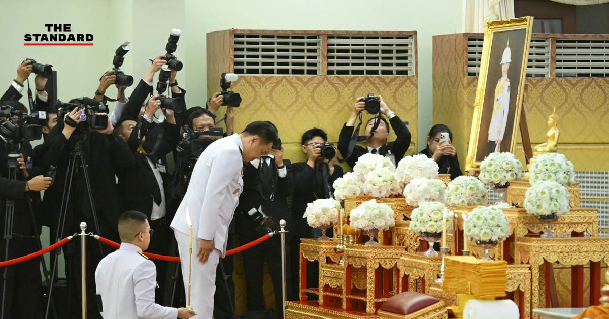 นายกรัฐมนตรีเป็นประธานพิธีบำเพ็ญกุศลปัญญาสมวาร ถวายพระราชกุศลแด่เจ้าฟ้าพัชรกิติยาภาฯ