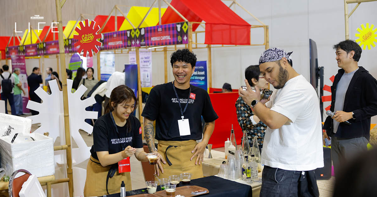 ภาพบรรยากาศงาน ISAN SHOWCASE ที่รวบรวมสินค้าและไอเดียธุรกิจสร้างสรรค์จากภาคอีสาน