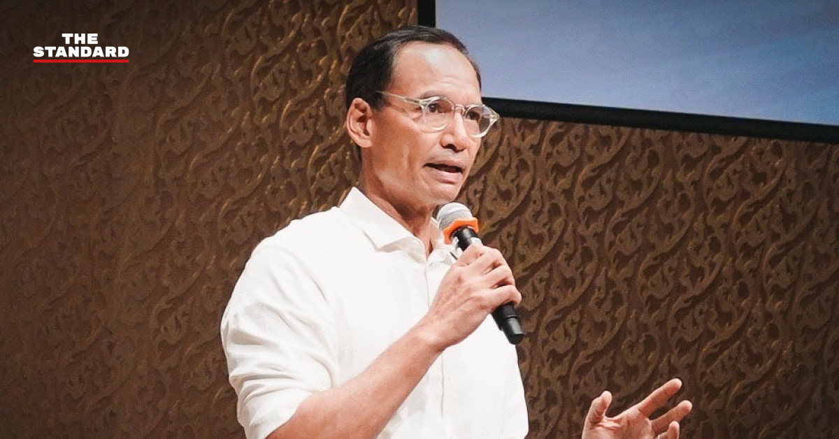ภาพ กรณ์ จาติกวณิช รองหัวหน้าพรรคประชาธิปัตย์