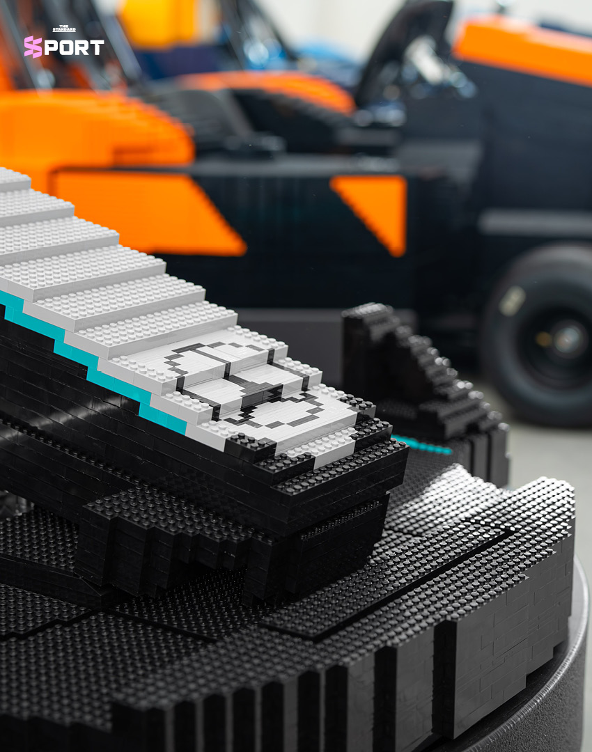 ภาพรถ LEGO Minicar จำนวน 22 คัน เตรียมใช้ในขบวนพาเหรดนักขับ F1 ที่สนามซิลเวอร์สโตน 3
