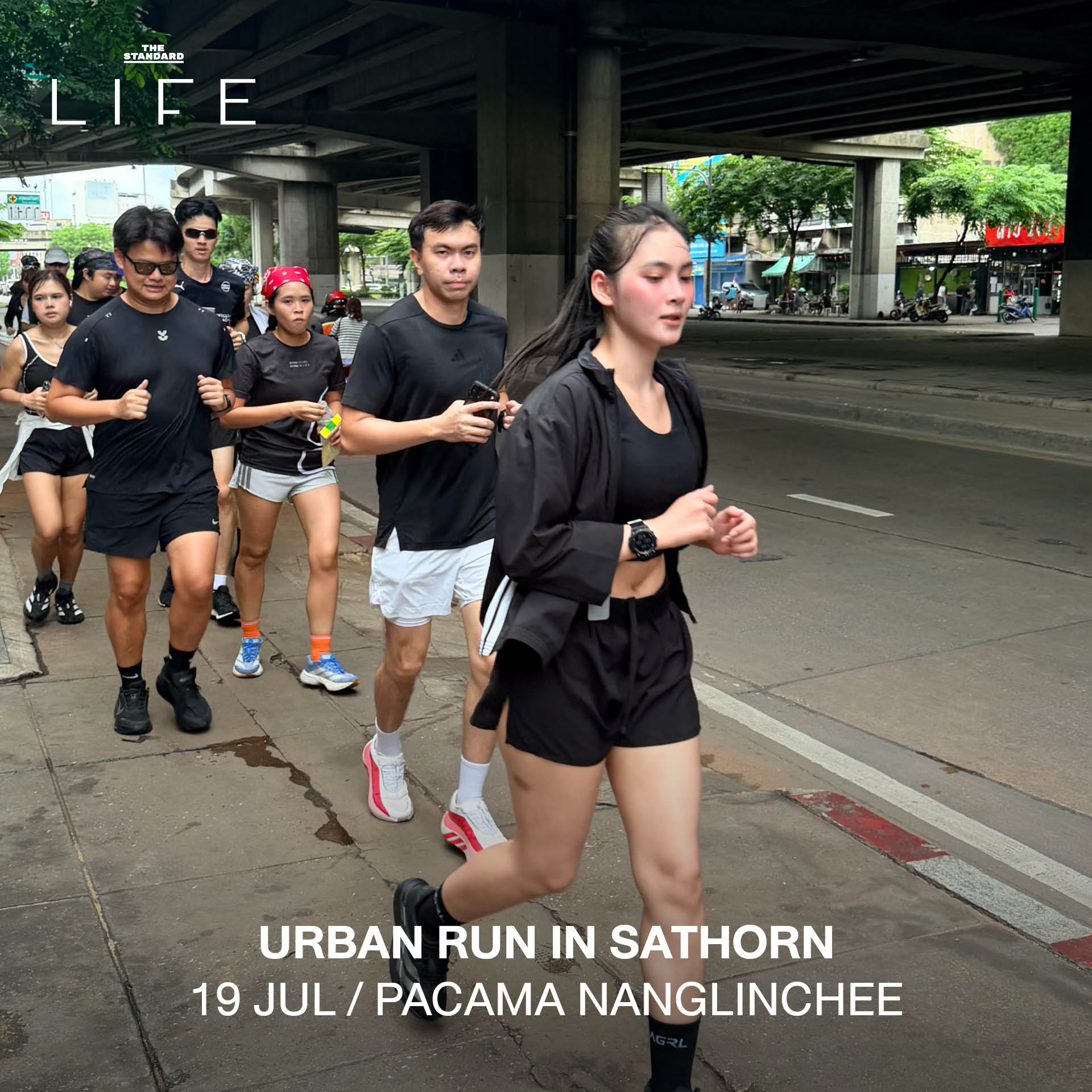 ภาพรวมกิจกรรมไลฟ์สไตล์หลากหลายในกรุงเทพฯ เช่น นิทรรศการศิลปะ งานวิ่ง คลาสพิลาทิส และตลาดงานอาร์ต 4
