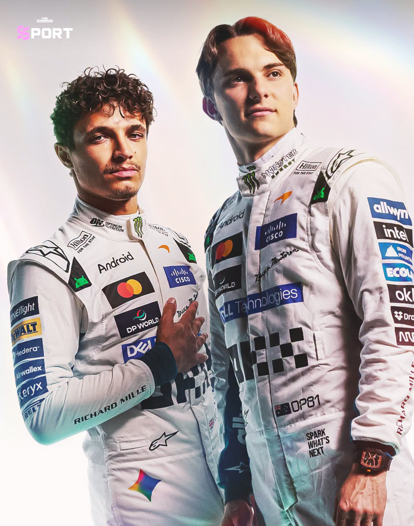รถแข่ง McLaren MCL40 ลายพิเศษที่ได้รับแรงบันดาลใจจาก McLaren M2B 3