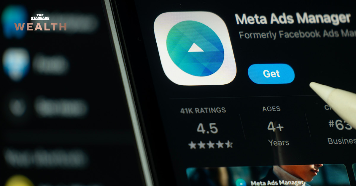 ภาพ iPad แสดงข้อความเกี่ยวกับ AI ของ Meta ที่สร้างปัญหาให้ผู้ลงโฆษณา