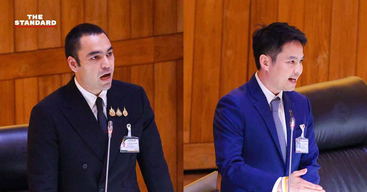 รัฐมนตรีชี้แจงในที่ประชุมสภาผู้แทนราษฎร