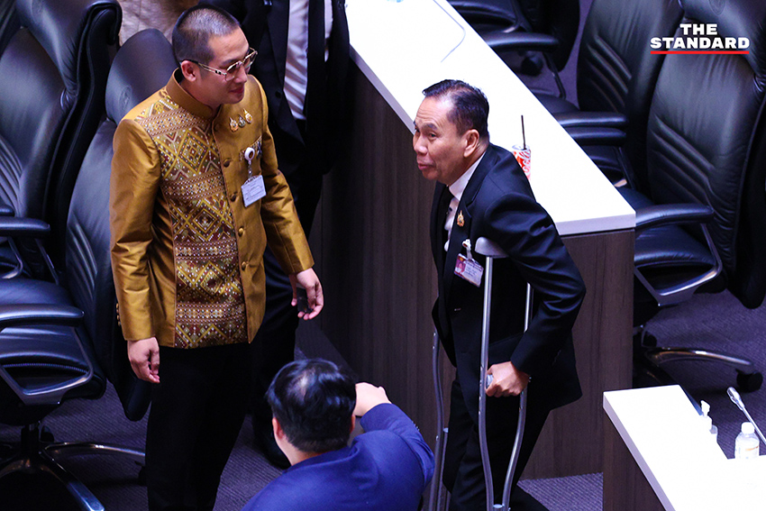 ภาพบรรยากาศการประชุมสภาผู้แทนราษฎรพิจารณาร่าง พ.ร.บ. งบประมาณรายจ่ายประจำปีงบประมาณ พ.ศ. 2570 12