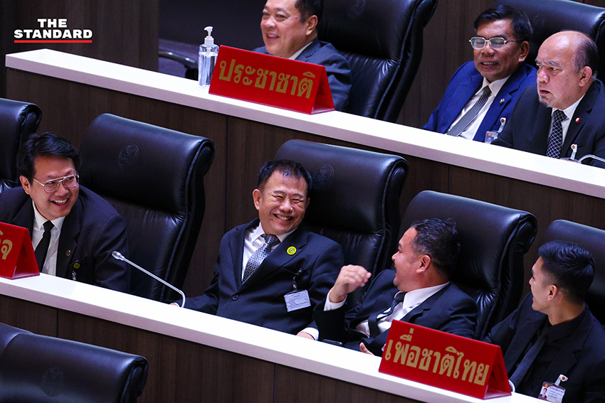 ภาพบรรยากาศการประชุมสภาผู้แทนราษฎรพิจารณาร่าง พ.ร.บ. งบประมาณรายจ่ายประจำปีงบประมาณ พ.ศ. 2570 16