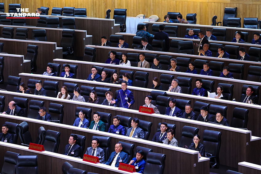 ภาพบรรยากาศการประชุมสภาผู้แทนราษฎรพิจารณาร่าง พ.ร.บ. งบประมาณรายจ่ายประจำปีงบประมาณ พ.ศ. 2570 18