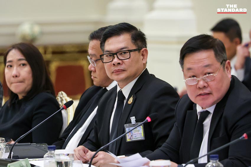 อนุทิน ชาญวีรกูล นายกรัฐมนตรี เป็นประธานการประชุมบอร์ด ป.ป.ส. ที่ทำเนียบรัฐบาล 2