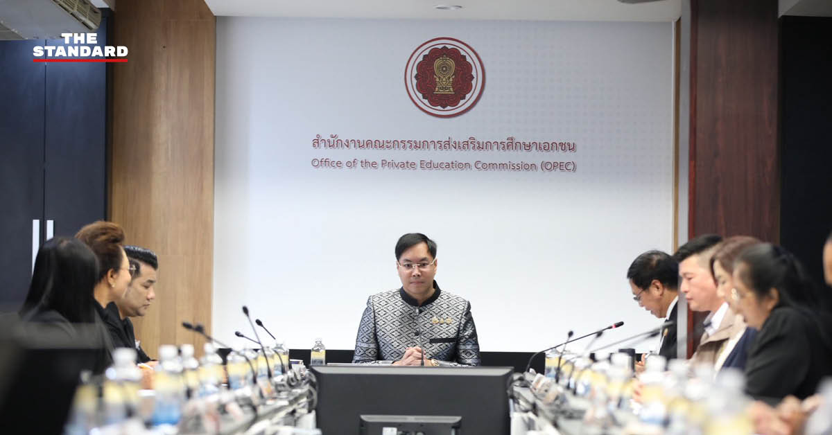 อัครนันท์ กัณณ์กิตตินันท์ รมช.ศธ. ในพิธีเปิดศูนย์พิทักษ์สิทธิฯ