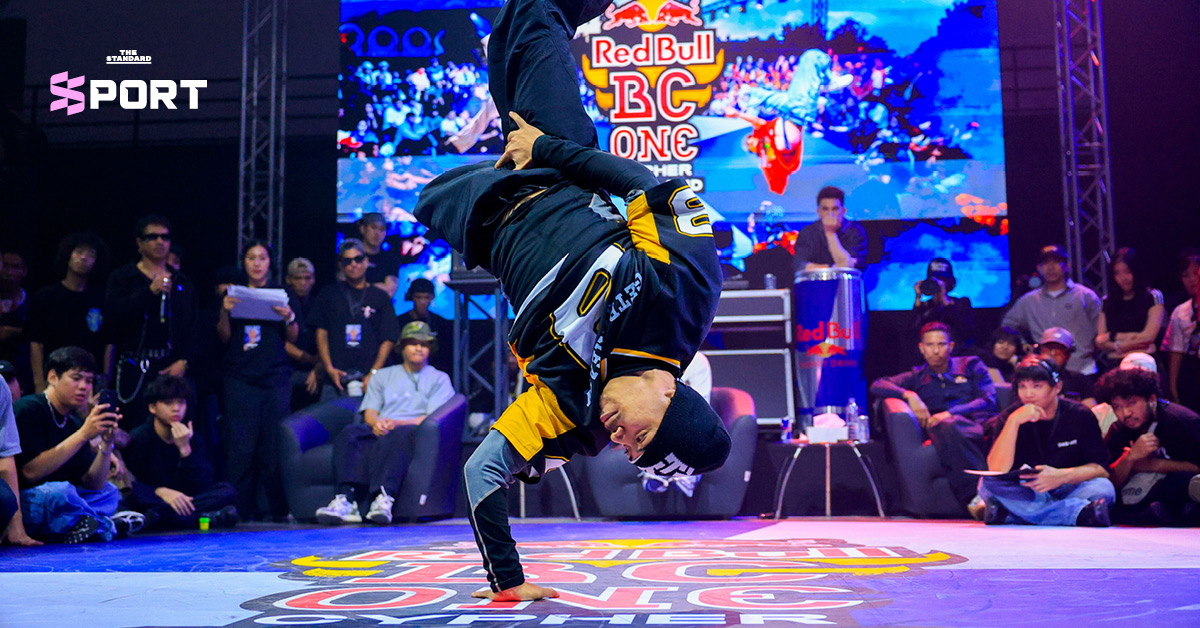 Tflow และ Nutella สองแชมป์ Red Bull BC One Thailand 2026 กำลังฉลองชัยชนะ