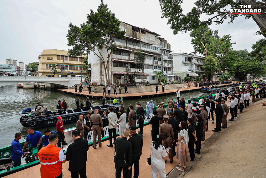ภาพพิธีบวงสรวงพระแม่คงคา เตรียมจัดงานเฉลิมพระเกียรติ ‘สายน้ำแห่งชีวิต ใต้ร่มพระบารมี’ 5