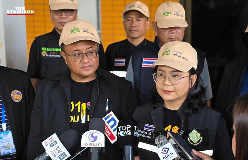 เจ้าหน้าที่ กกต. และผู้ว่าราชการจังหวัดร้อยเอ็ด ตรวจสอบความพร้อมการเลือกตั้งนายก อบจ. 3