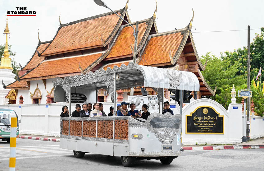 ซาบีดา ไทยเศรษฐ์ รัฐมนตรีว่าการกระทรวงวัฒนธรรม พร้อมคณะ ลงพื้นที่ตรวจเยี่ยมโบราณสถานในจังหวัดเชียงใหม่ 1
