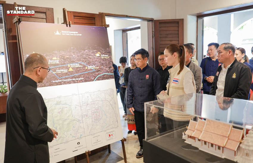 ซาบีดา ไทยเศรษฐ์ รัฐมนตรีว่าการกระทรวงวัฒนธรรม พร้อมคณะ ลงพื้นที่ตรวจเยี่ยมโบราณสถานในจังหวัดเชียงใหม่ 4