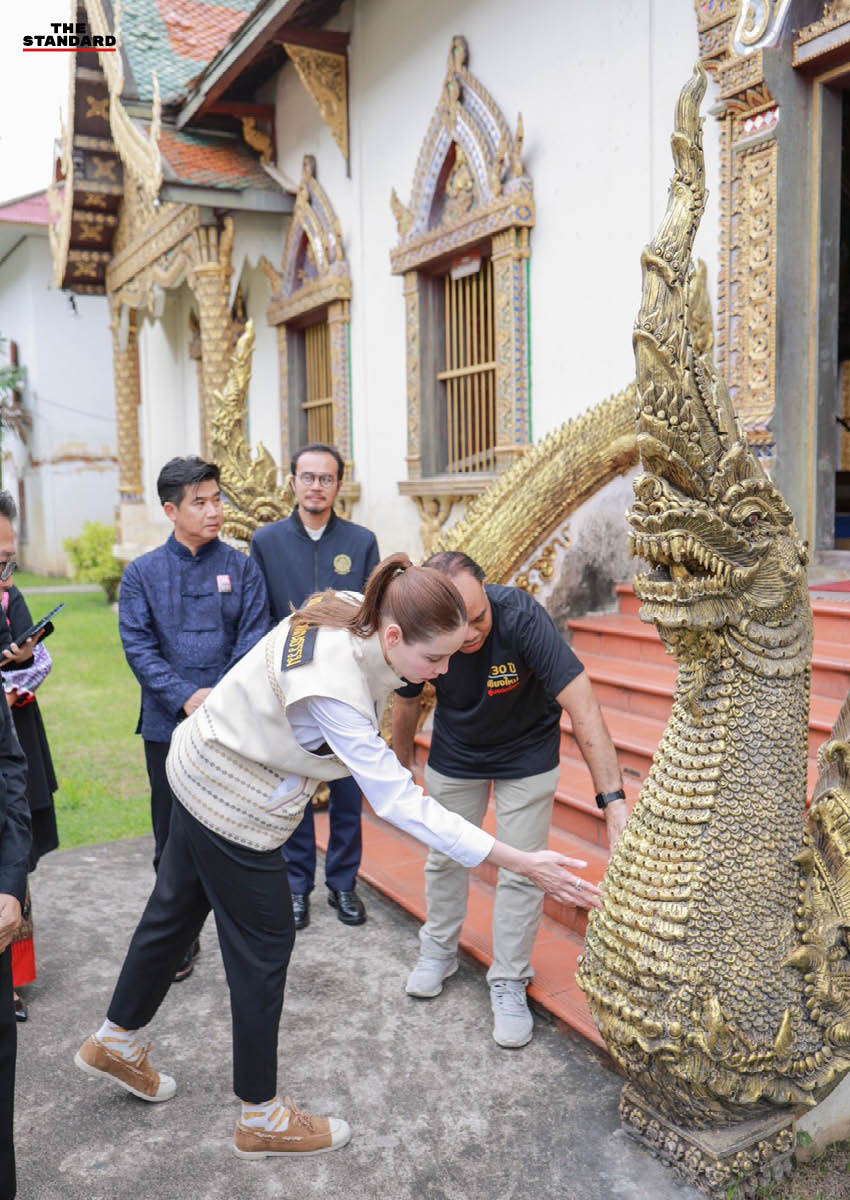 ซาบีดา ไทยเศรษฐ์ รัฐมนตรีว่าการกระทรวงวัฒนธรรม พร้อมคณะ ลงพื้นที่ตรวจเยี่ยมโบราณสถานในจังหวัดเชียงใหม่ 6