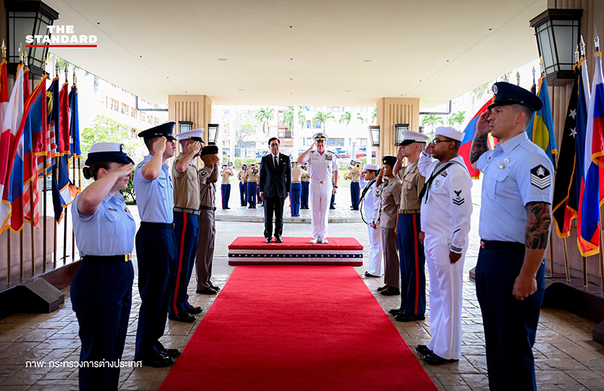 สีหศักดิ์ พวงเกตุแก้ว รองนายกรัฐมนตรีและรัฐมนตรีว่าการกระทรวงการต่างประเทศ เยี่ยมกองกำลัง USPACOM 2