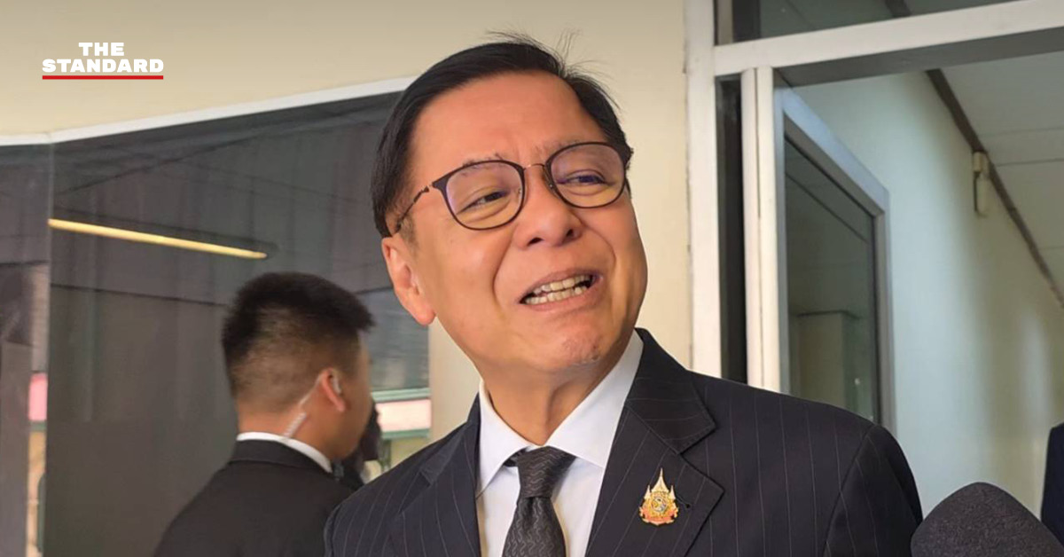 สีหศักดิ์ พวงเกตุแก้ว รองนายกรัฐมนตรีและรัฐมนตรีว่าการกระทรวงการต่างประเทศ แถลงข่าวที่ทำเนียบรัฐบาล