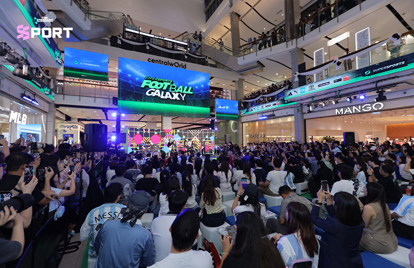 ภาพบรรยากาศงาน Supersports Football Galaxy ที่จัดขึ้นเพื่อฉลองเทศกาลฟุตบอลโลก 2026 8