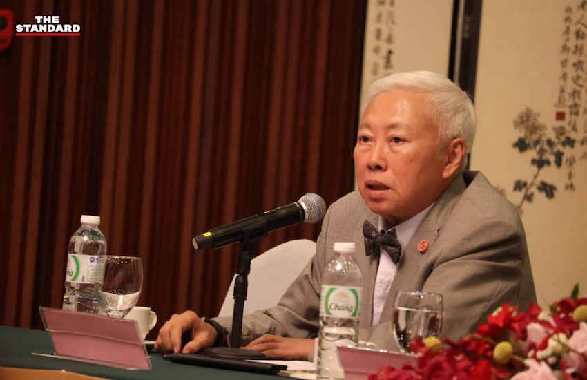 ตัวแทนพรรคการเมืองไทยร่วมงานเสวนาฉลองครบรอบพรรคคอมมิวนิสต์จีนและสัมพันธ์ไทย-จีน โดยมีเอกอัครราชทูตจีนประจำประเทศไทยร่วมด้วย 4